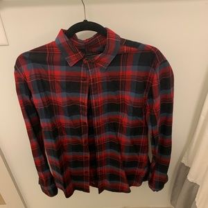 J Crew Plaid Button Down Shirt